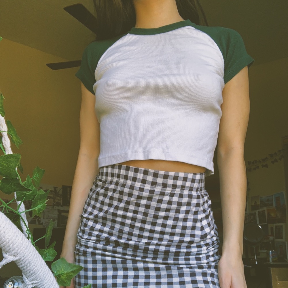 Brandy Melville green top